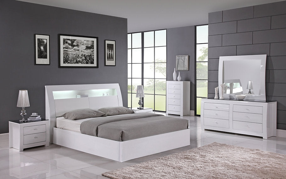 Barcelona Bed - Royal Living Furniture