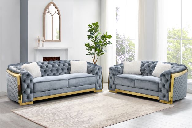 Modern Sofa Set - Royal Living Furniture