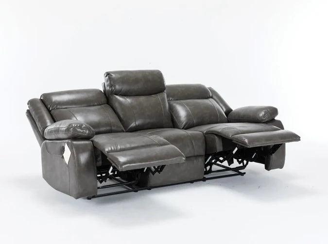 Salem - Manual Recilner Sofa and Loveseat Set - Royal Living Furniture