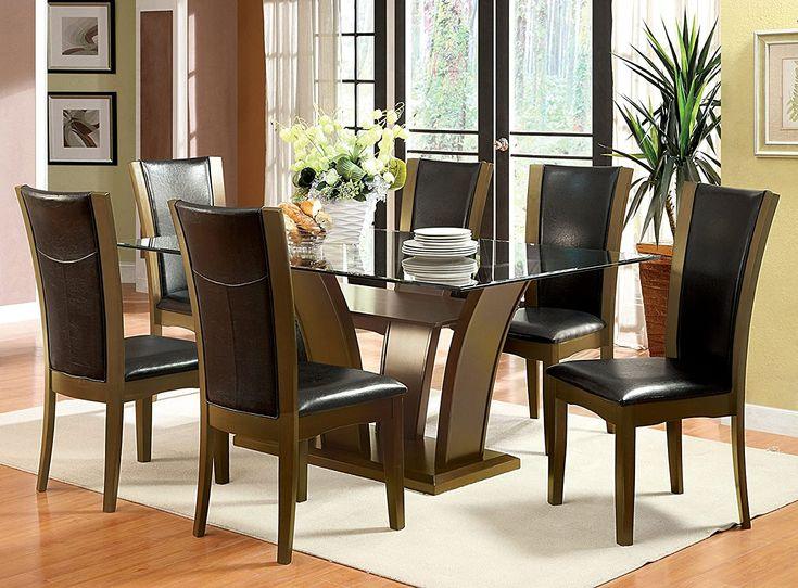 Kate Glass Top Dining Set - Royal Living Furniture