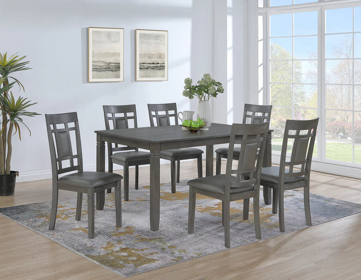 Andrea 7pc Dining Set - Royal Living Furniture