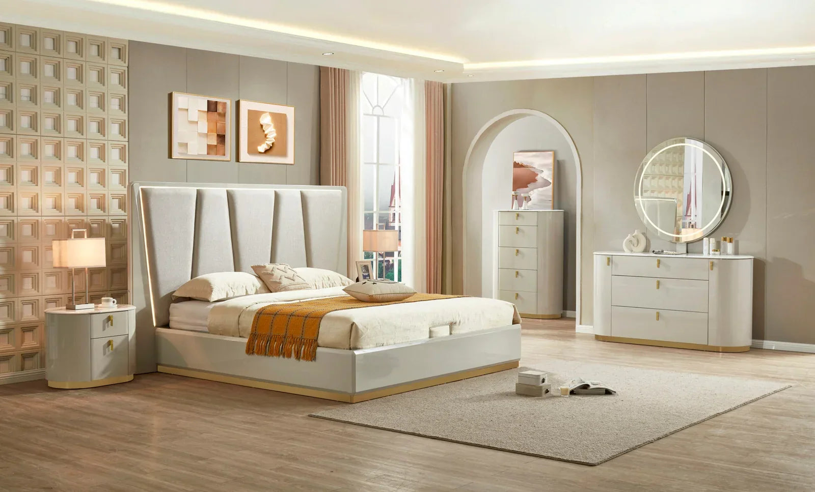 Bedroom Set - 2407 - Royal Living Furniture