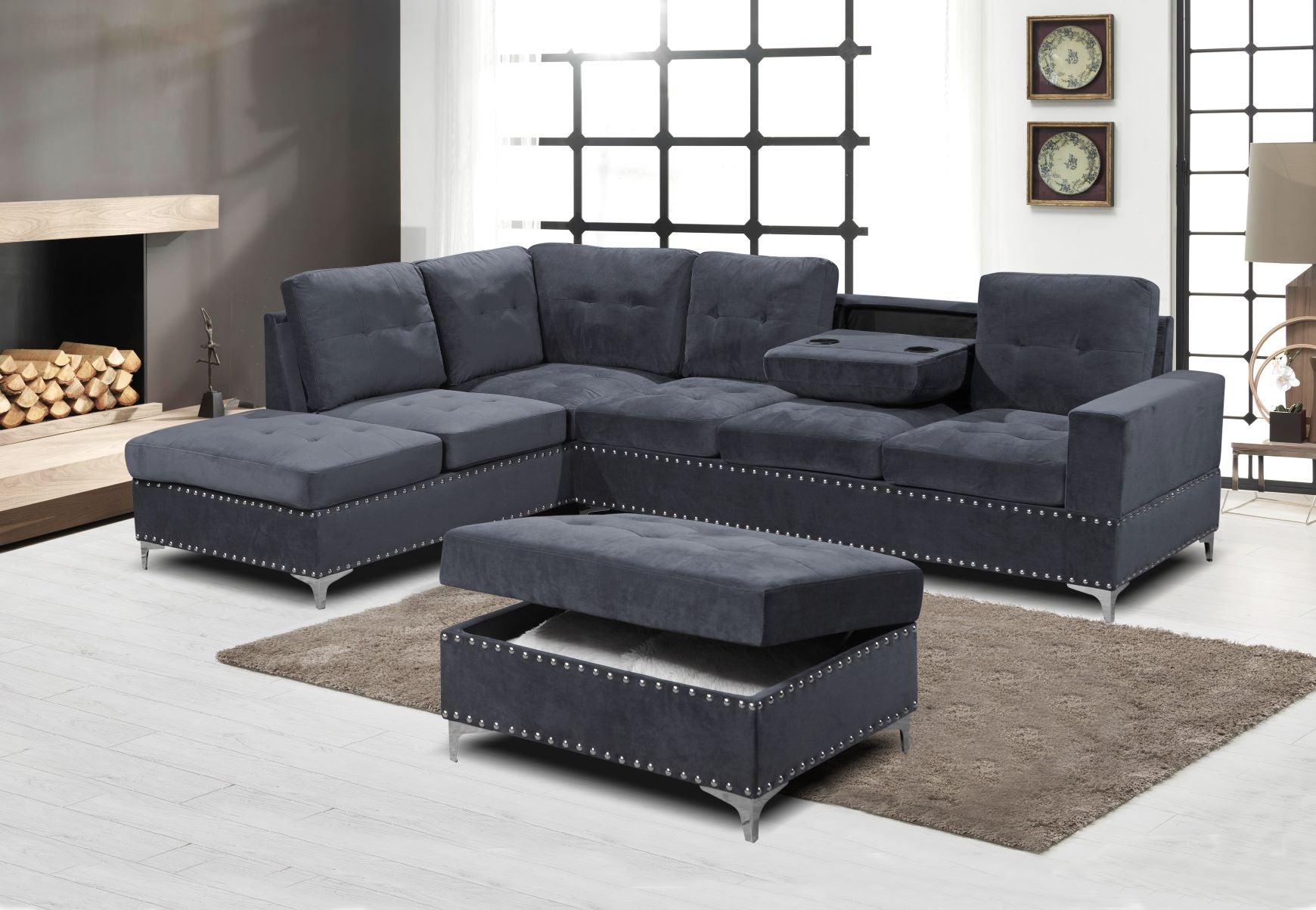 Sectional Sofa 2620 - Royal Living Furniture