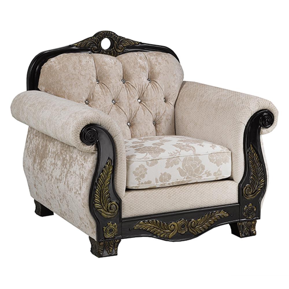 Luxurious Pearl Chair - 2950 - Royal Living Furniture