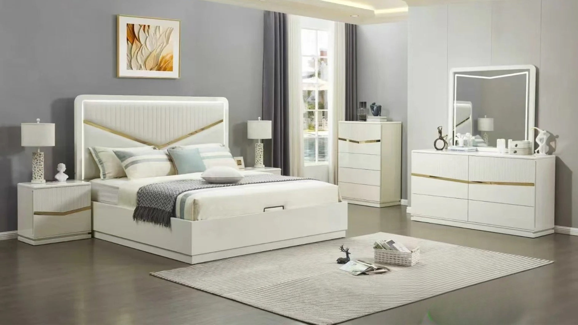 Bedroom Set - 2519 - Royal Living Furniture