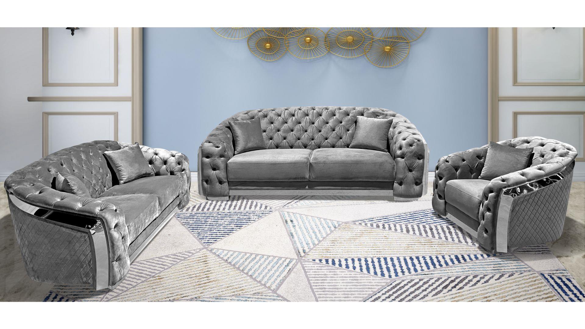 Hilton Luxury Sofa Set - Royal Living Furniture