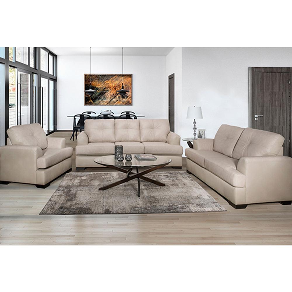 Zurick Black Leather Sofa & Loveseat - 4145 - Royal Living Furniture