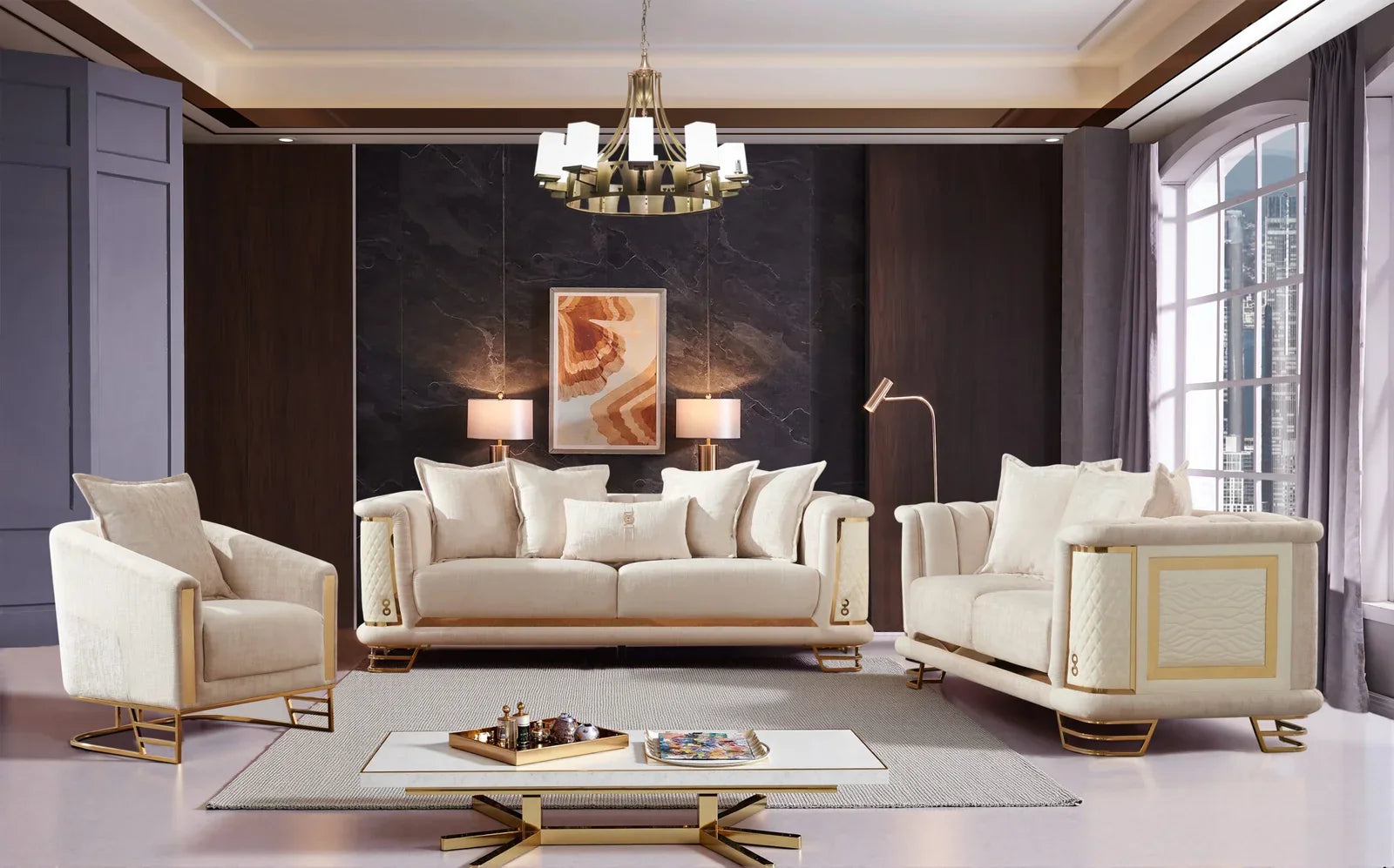 Sofa Set - 427 - Royal Living Furniture
