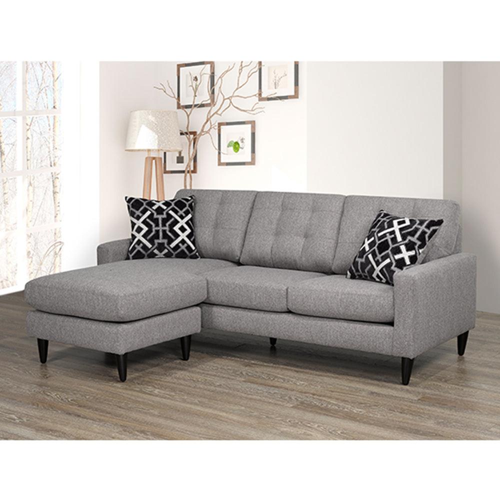 Rebel Gravel Sectional Sofa - 4326 - Royal Living Furniture