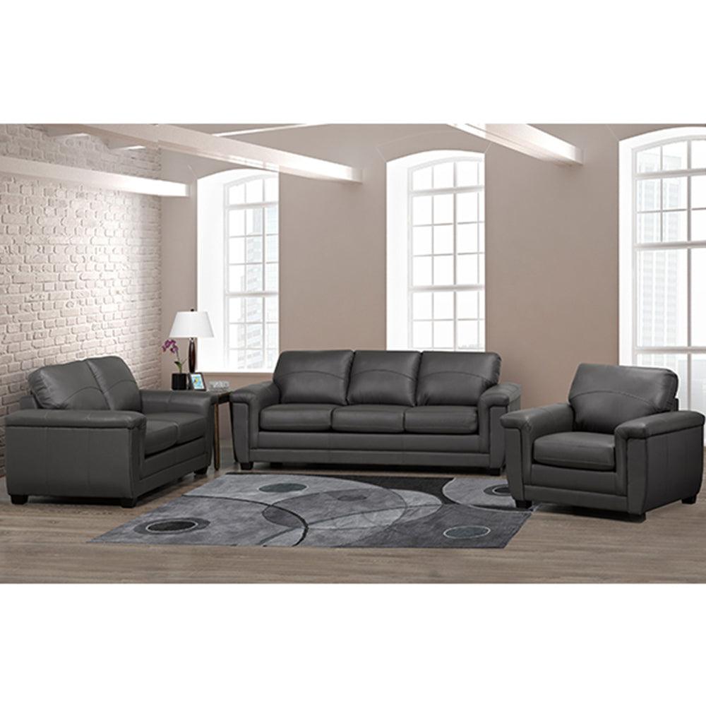 3PC Leather Sofa Set - 4395 - Royal Living Furniture