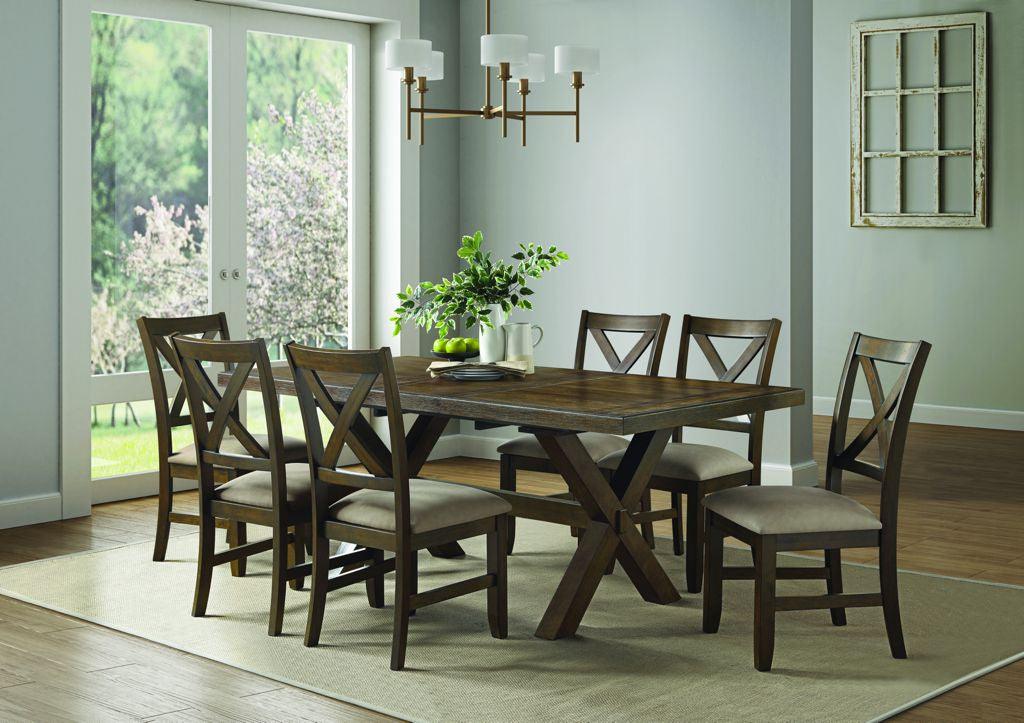 Lakeshore Dining Set with Butterfly leaf - Royal Living Furniture
