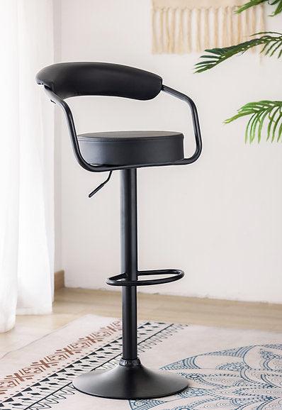 Black Metal Frame Bar Stools - ST-7560-7561 - Royal Living Furniture