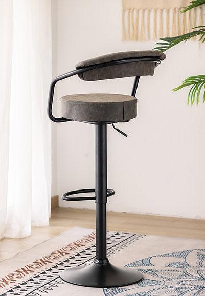 Black Metal Frame Bar Stools - ST-7560-7561 - Royal Living Furniture
