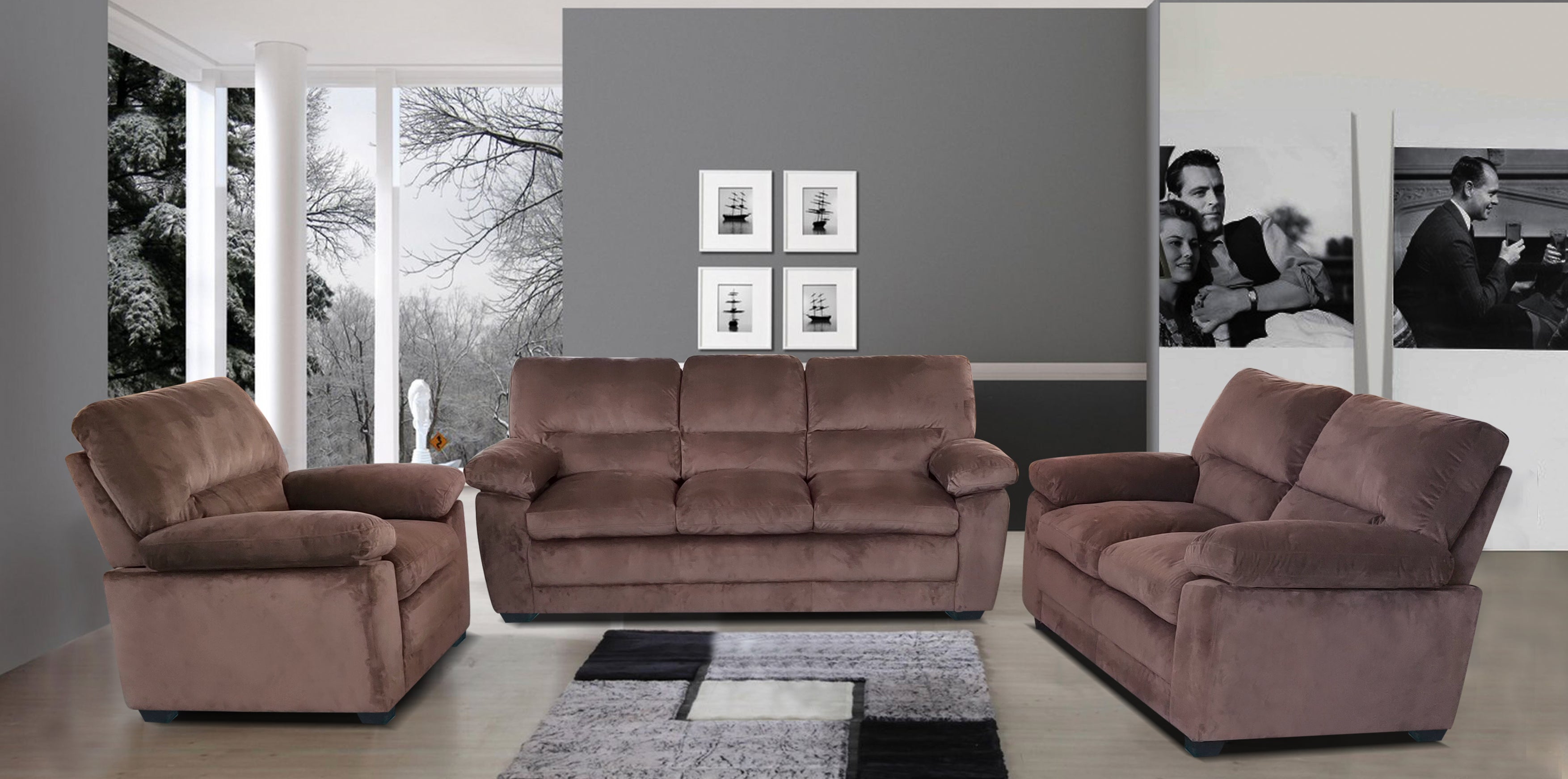8622 - 3pc Sofa Set - Royal Living Furniture