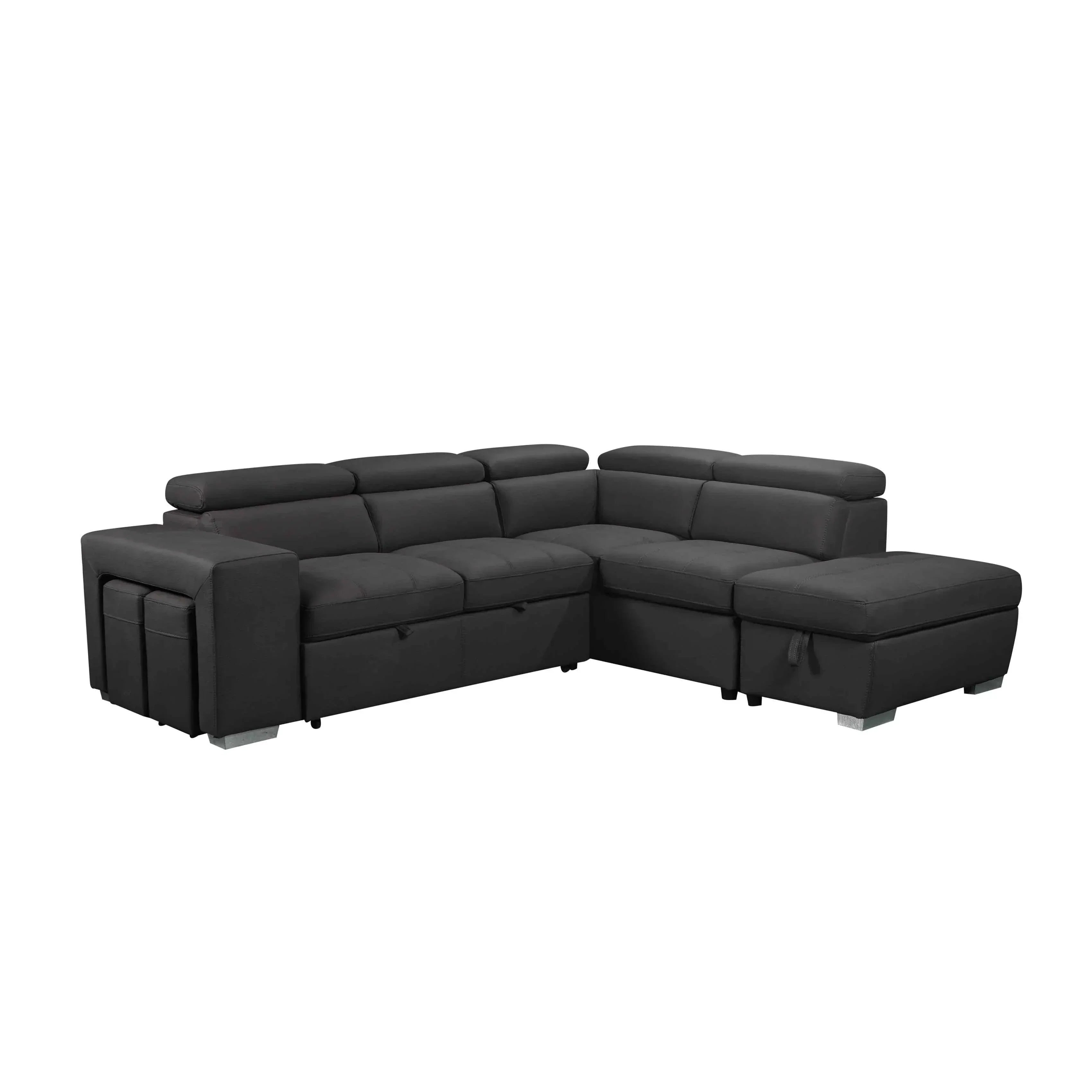 Positano Microfiber Sectional Sofa - Royal Living Furniture