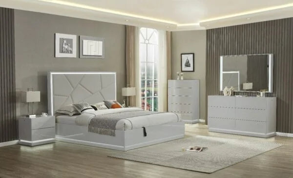 Bedroom Set - 9721 - price same as taylor colour gray - Royal Living Furniture