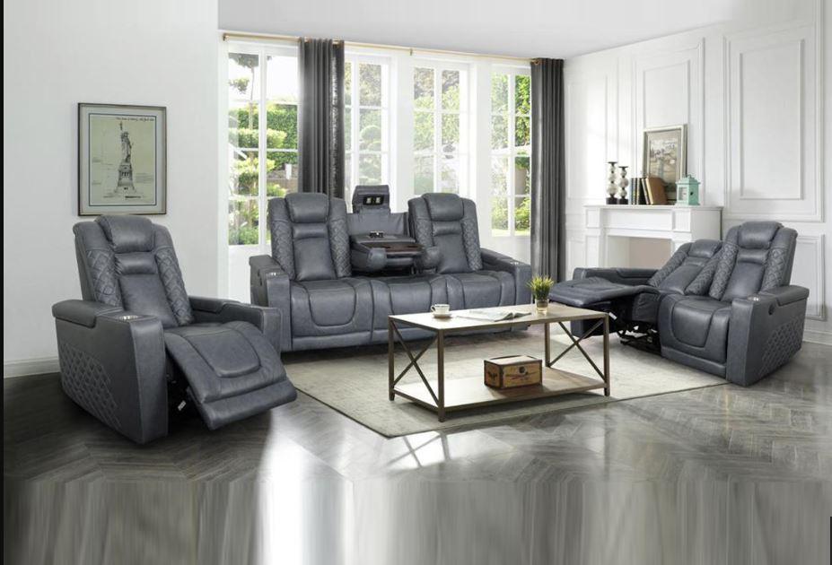 Inox Recliner Set - Royal Living Furniture