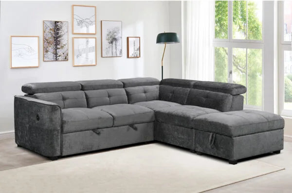 Sectional Sofa Bed - 7929 - Royal Living Furniture
