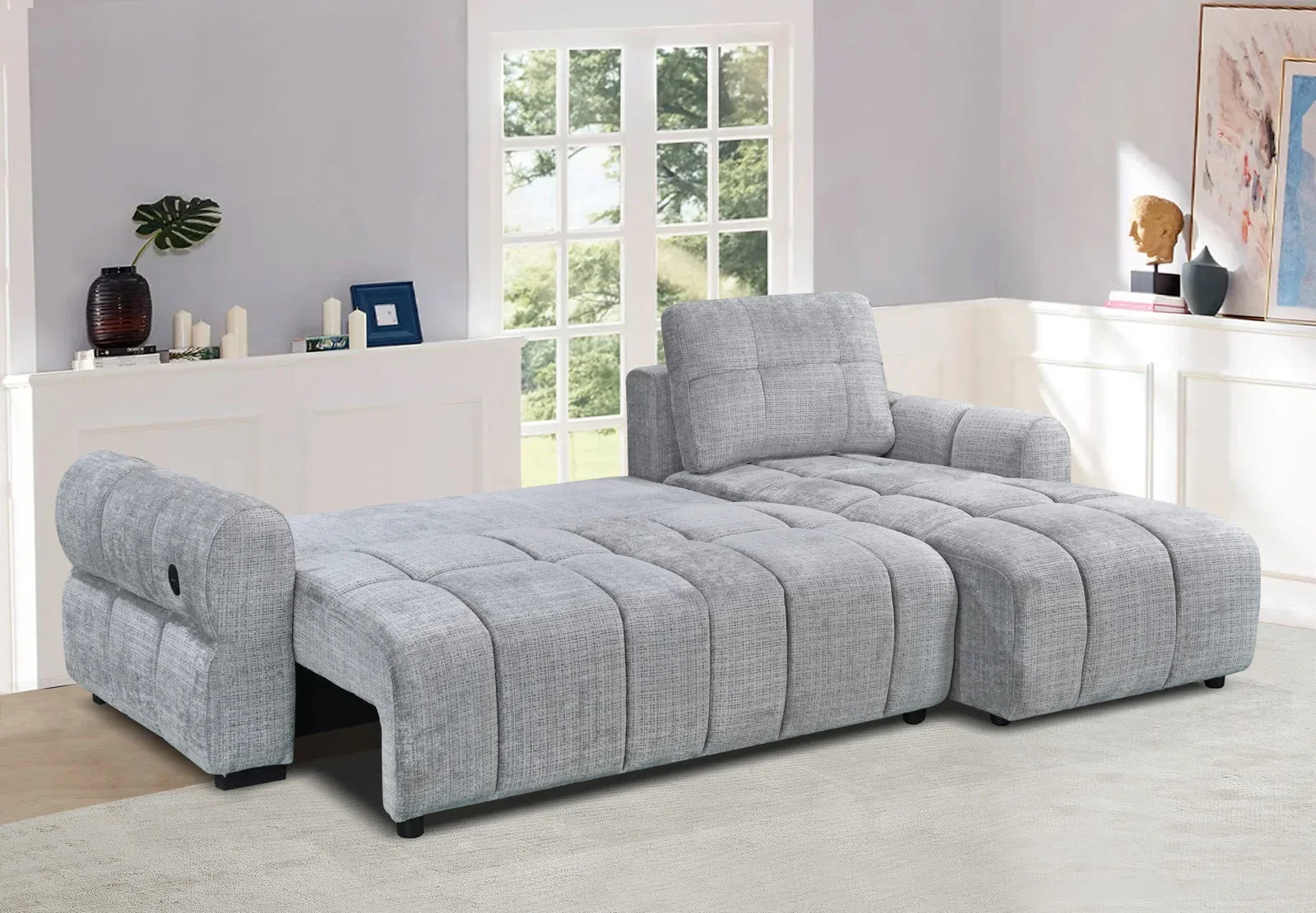 Sectional Sofa Bed - 7890 - Royal Living Furniture