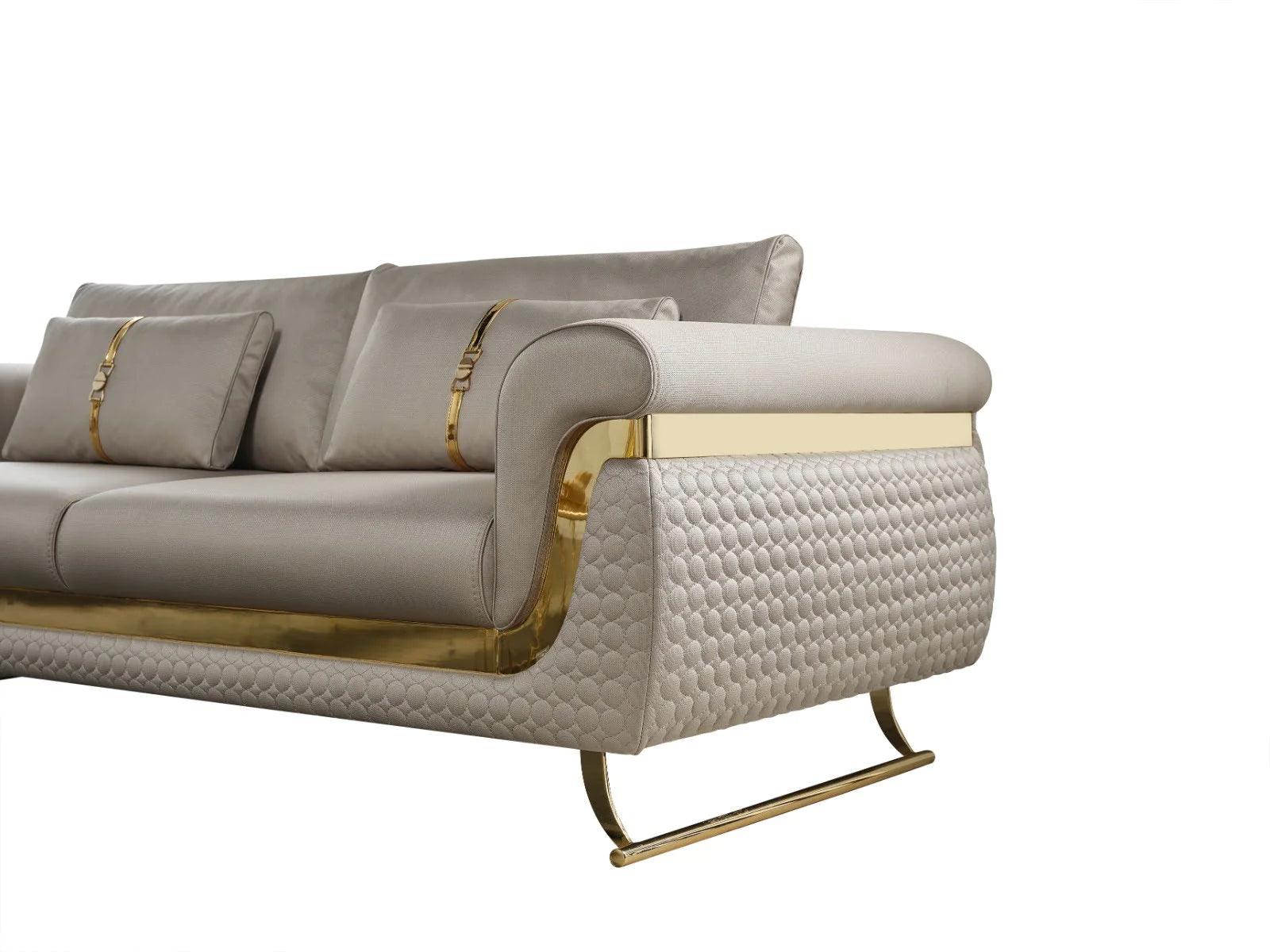 Delta - Luxury Sofa Set - Royal Living Furniture