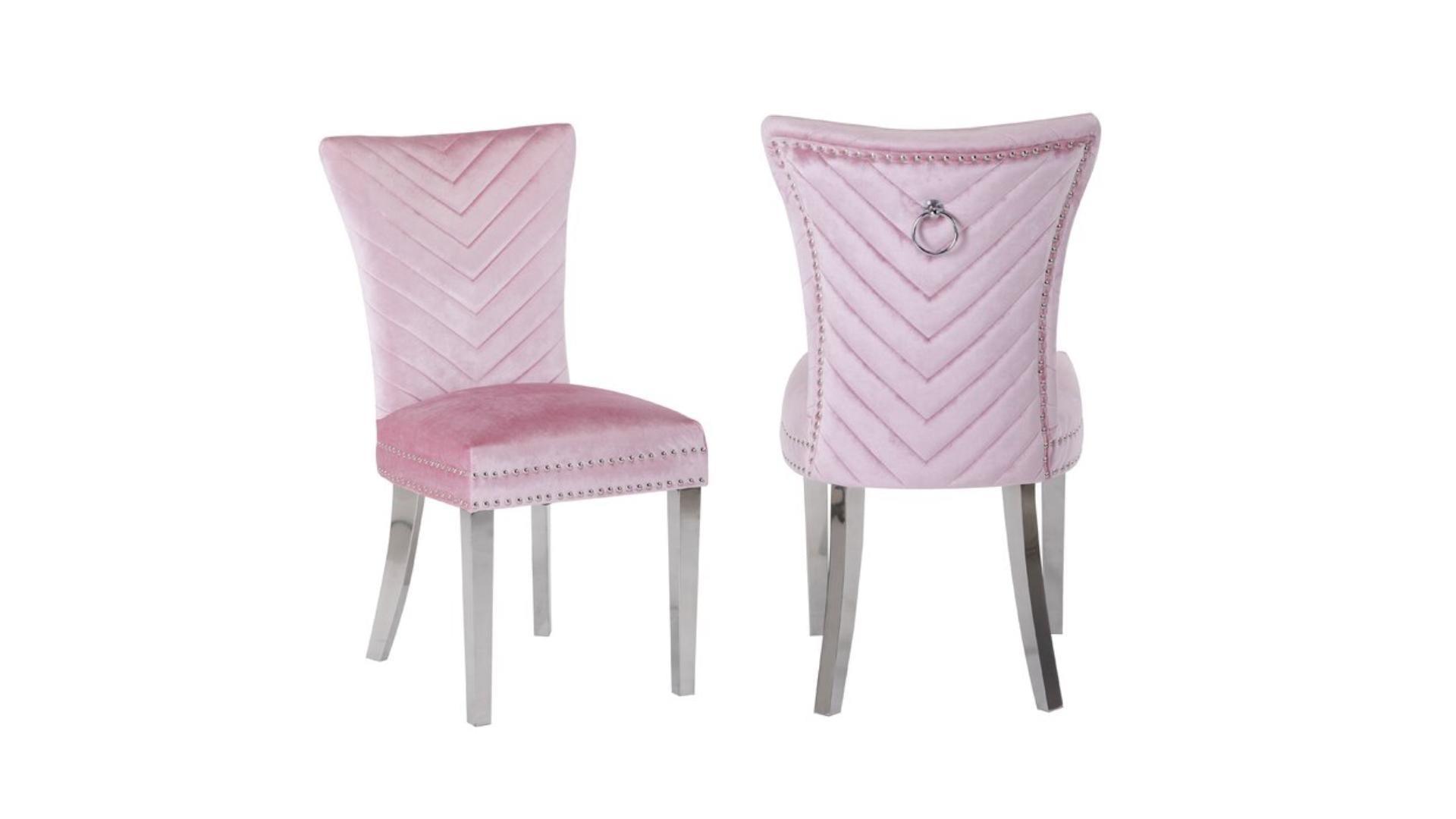 Eva - Silver Dining Chairs - Royal Living Furniture