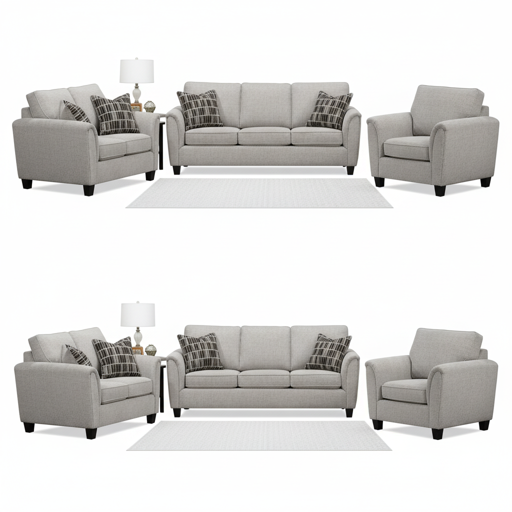 Concan Fabric Loveseat - 4328 - Royal Living Furniture