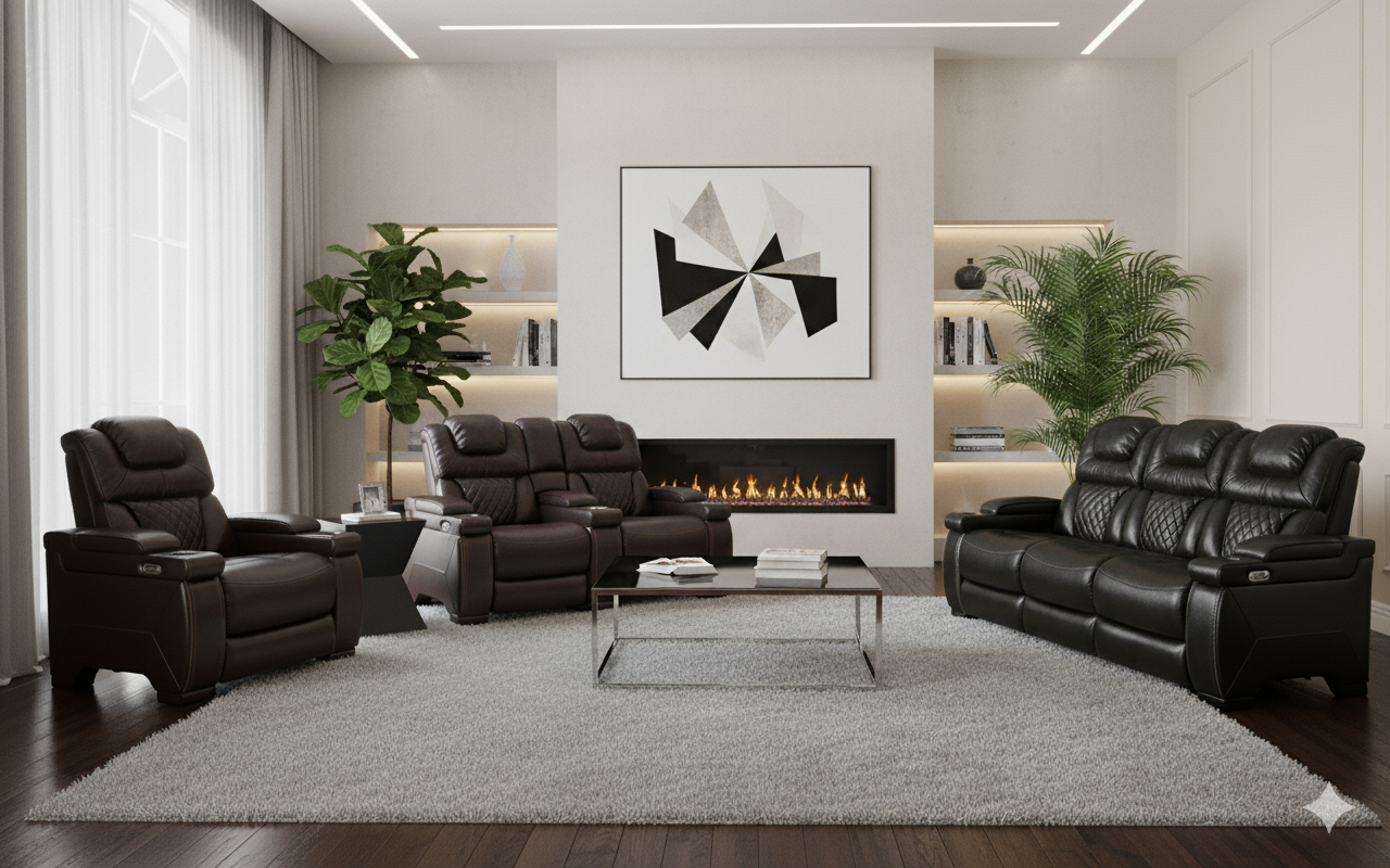 Transformer Power Recliner Set - Royal Living Furniture