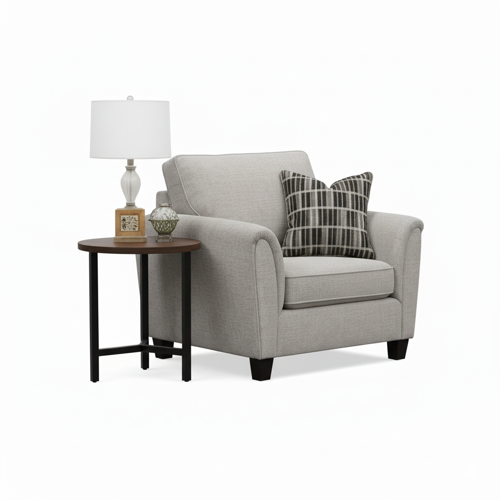 Concan Fabric Chair - 4328 - Royal Living Furniture