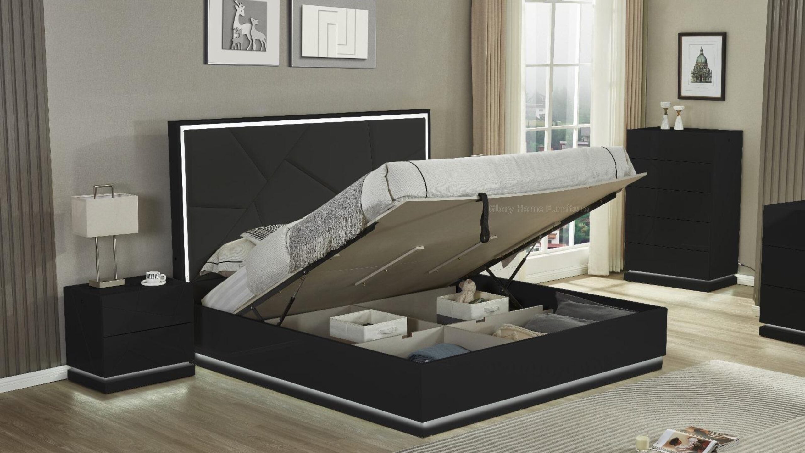 Richmond Lift top Bedroom Set - Royal Living Furniture