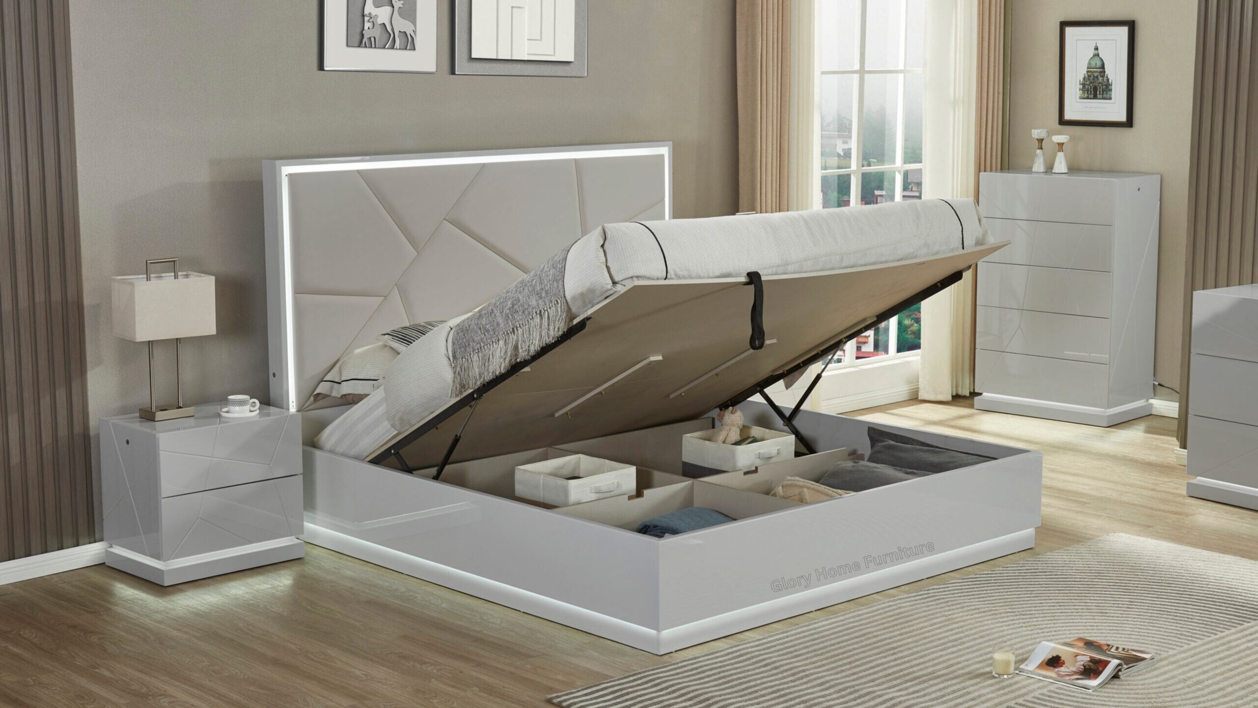 Richmond Lift top Bedroom Set - Royal Living Furniture