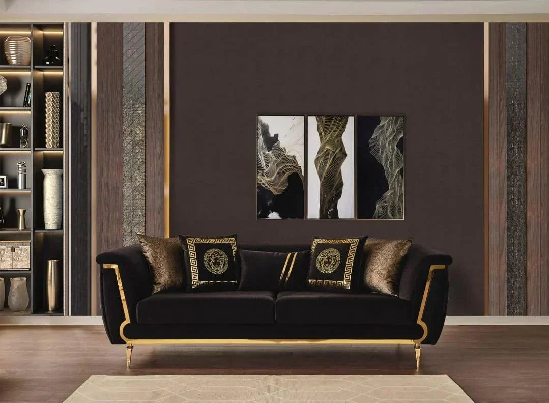 Alizze Luxury Sofa Set - Royal Living Furniture
