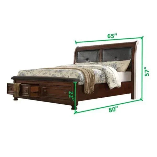 Austin - Solid Wood Bed - Royal Living Furniture