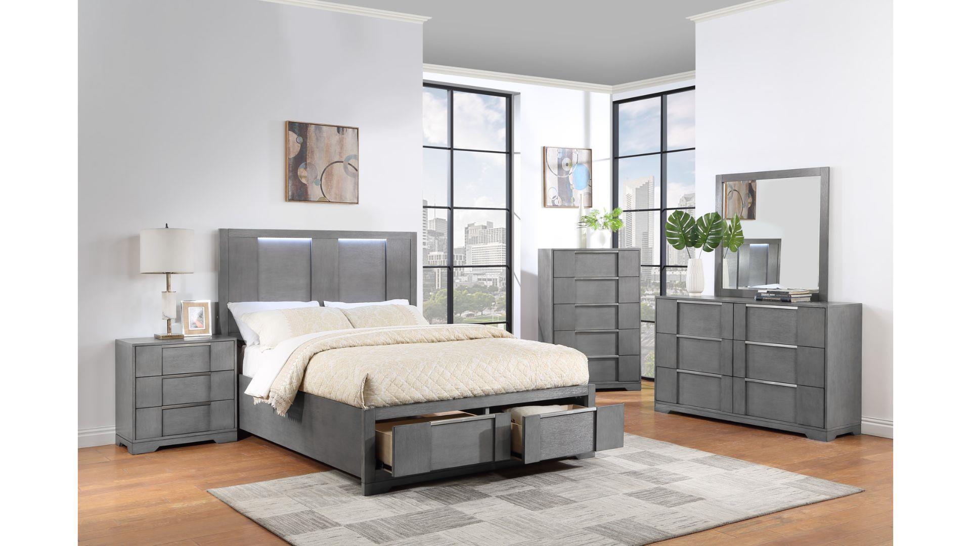 Kylie Wooden Bed - Royal Living Furniture