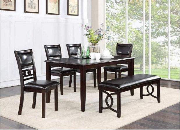 SYDNEY 6-Piece Modern Dining Set - Royal Living Furniture