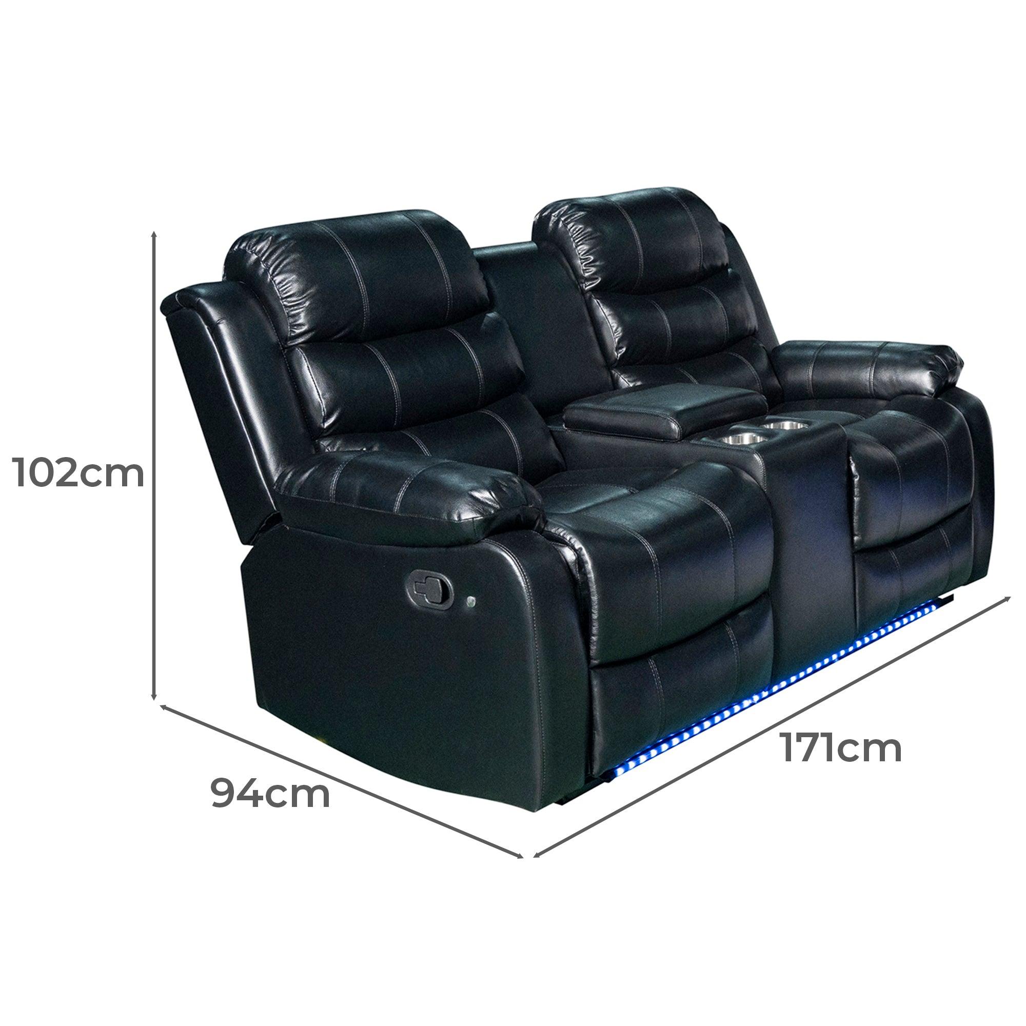 Paco - Manual Reclining Sofa Set - Royal Living Furniture