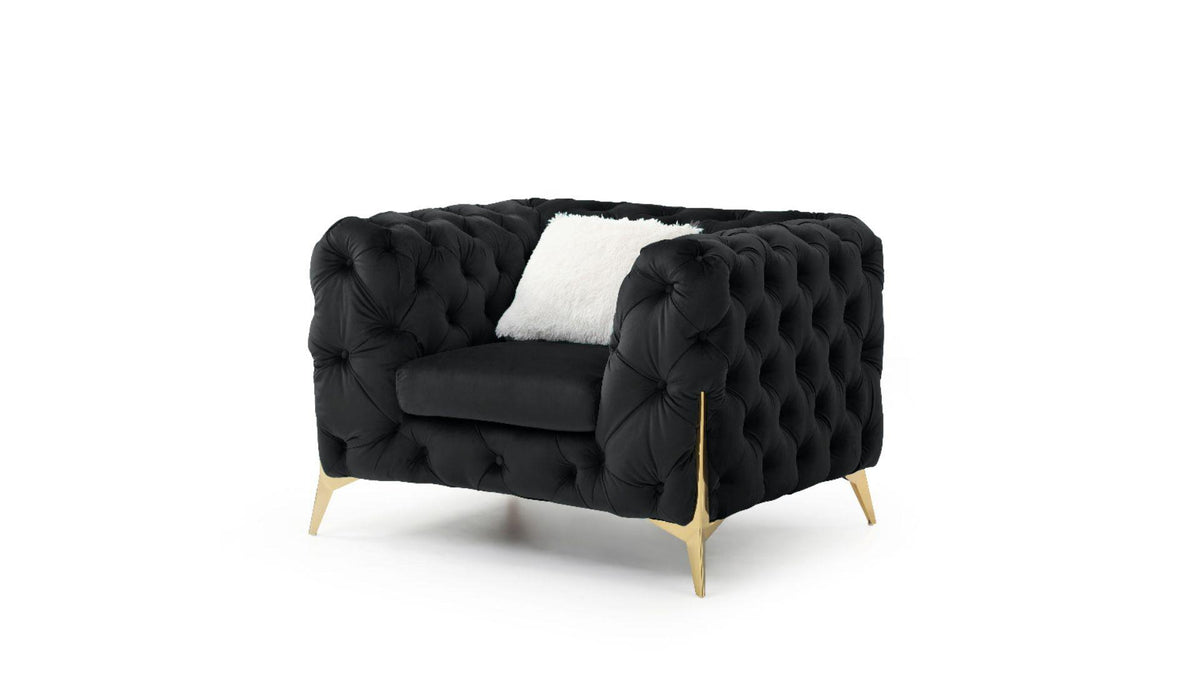 Maderno Velvet Sofa Set - Royal Living Furniture