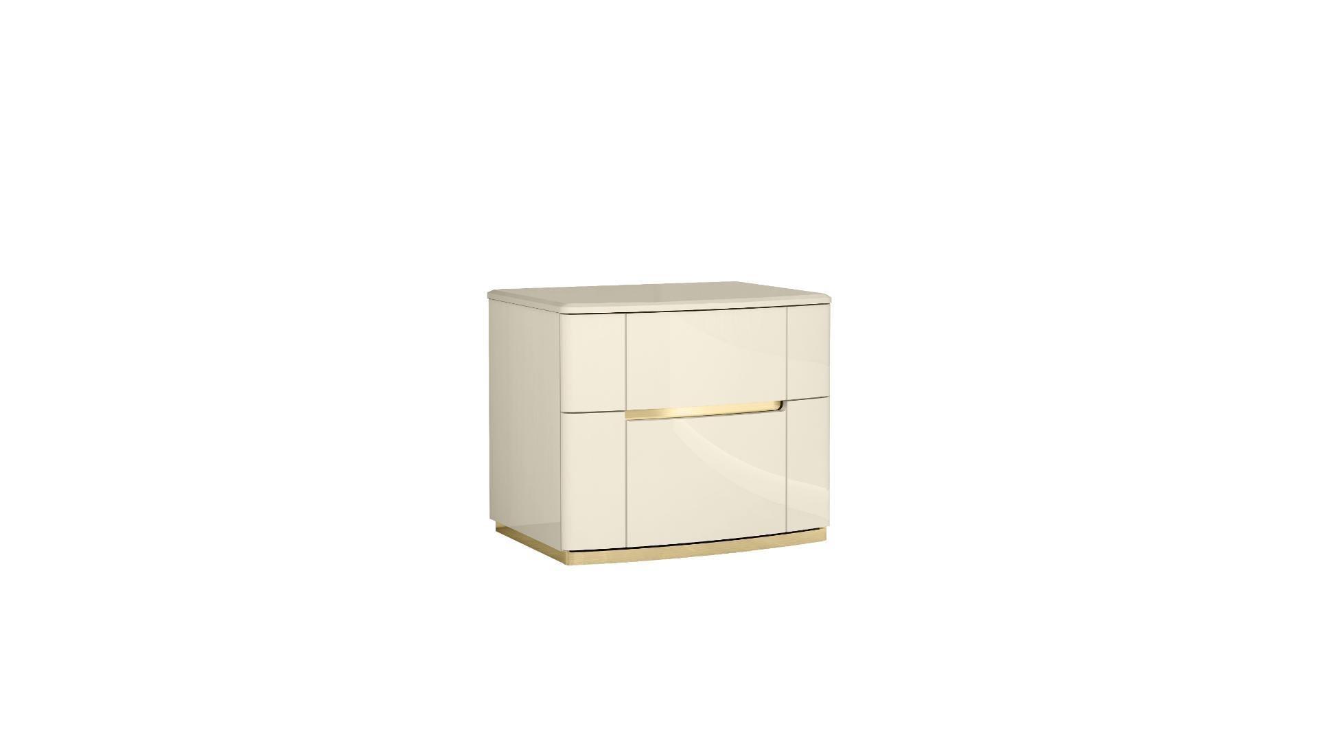 Sienna Beige Lacquer - Bedroom Set - Royal Living Furniture