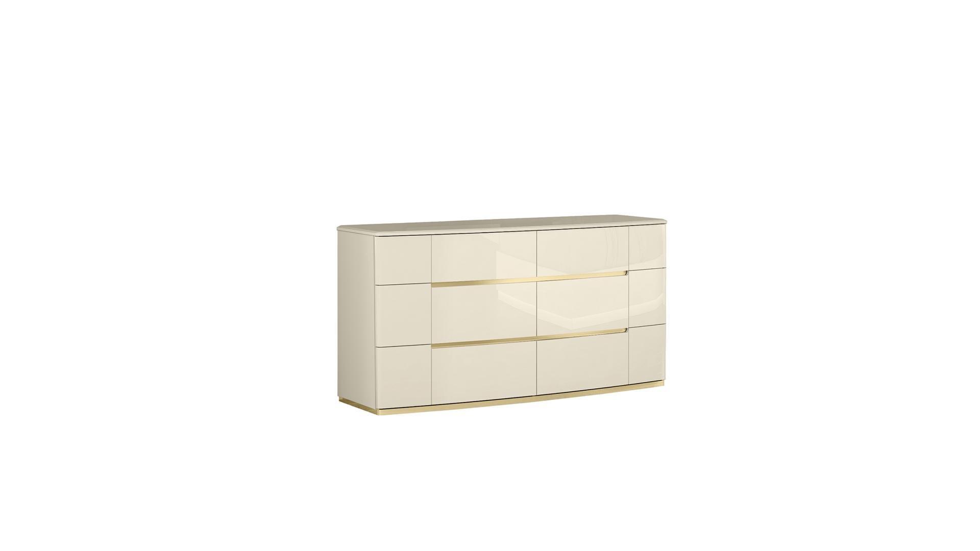 Sienna Beige Lacquer - Bedroom Set - Royal Living Furniture