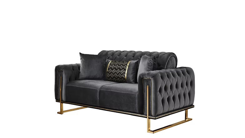 Mondo Tufted  Sof Set - Royal Living Furniture