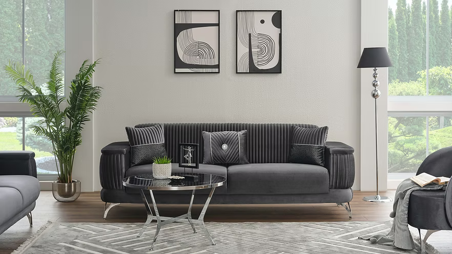 Loft Deluxe Sofa Set - Royal Living Furniture