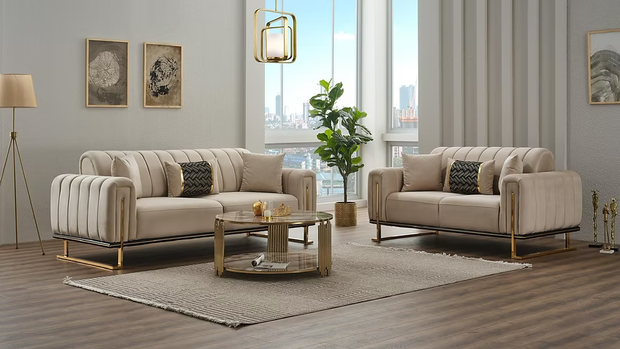 Mondo Channel  Sof Set - Royal Living Furniture