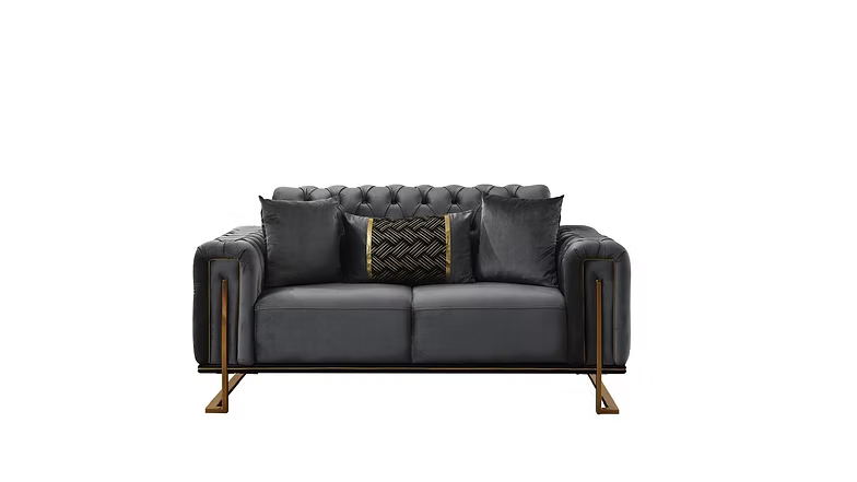 Mondo Tufted  Sof Set - Royal Living Furniture