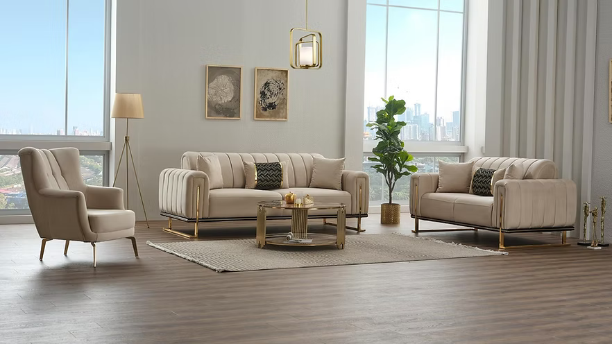 Mondo Channel  Sof Set - Royal Living Furniture