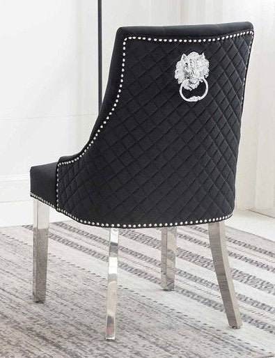 Chair Black  - C 1251 - Royal Living Furniture