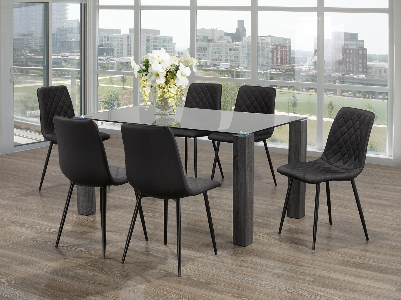 Dining Set - T 1449 - C 1710 - Royal Living Furniture