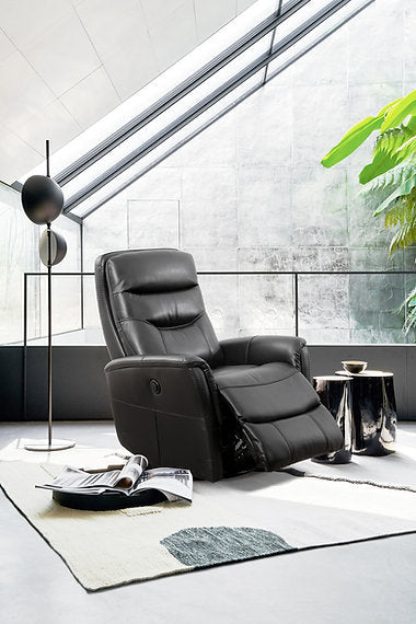 Power Recliner Chair - Black IF 6300 - Royal Living Furniture