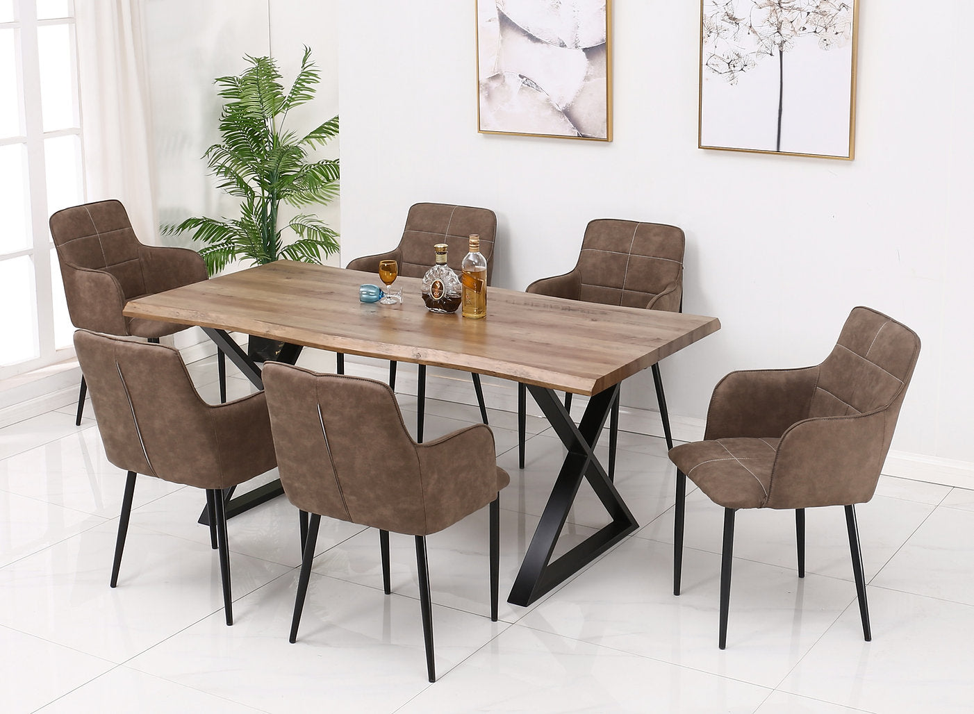 Dining Set - T 1811 C 1835 - Royal Living Furniture