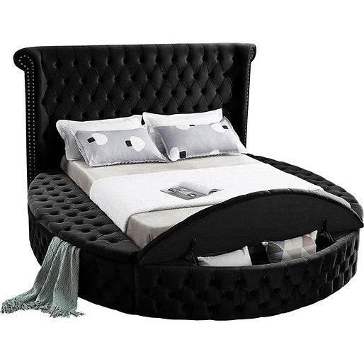 Bed Black-IF 5773 - Royal Living Furniture