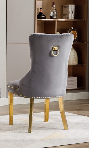 Chair Grey - C 1450 - Royal Living Furniture