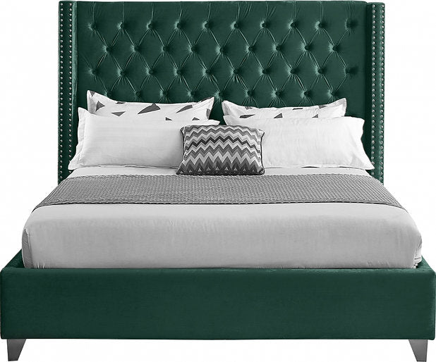 Bed Green-IF 5894 - Royal Living Furniture
